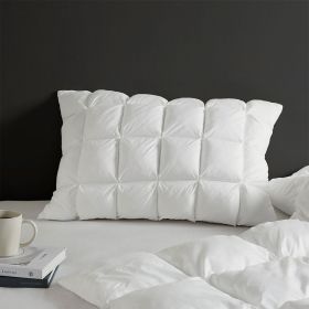 Overfilled Pillow Protector Single Piece(Standard Size) (Color: as Pic)